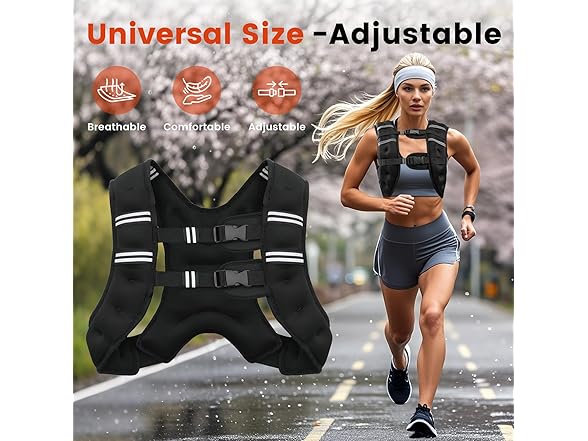 Poudee 12lb Weighted Vest