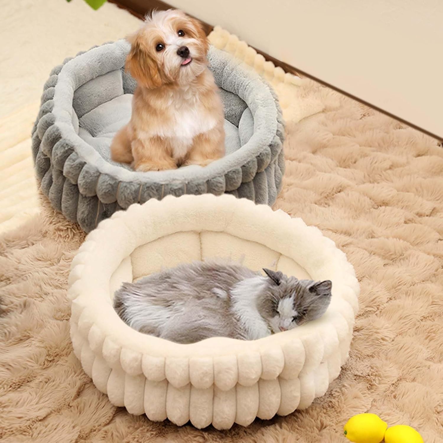 Soft Cozy Pet Bed Washable - Gallery 12