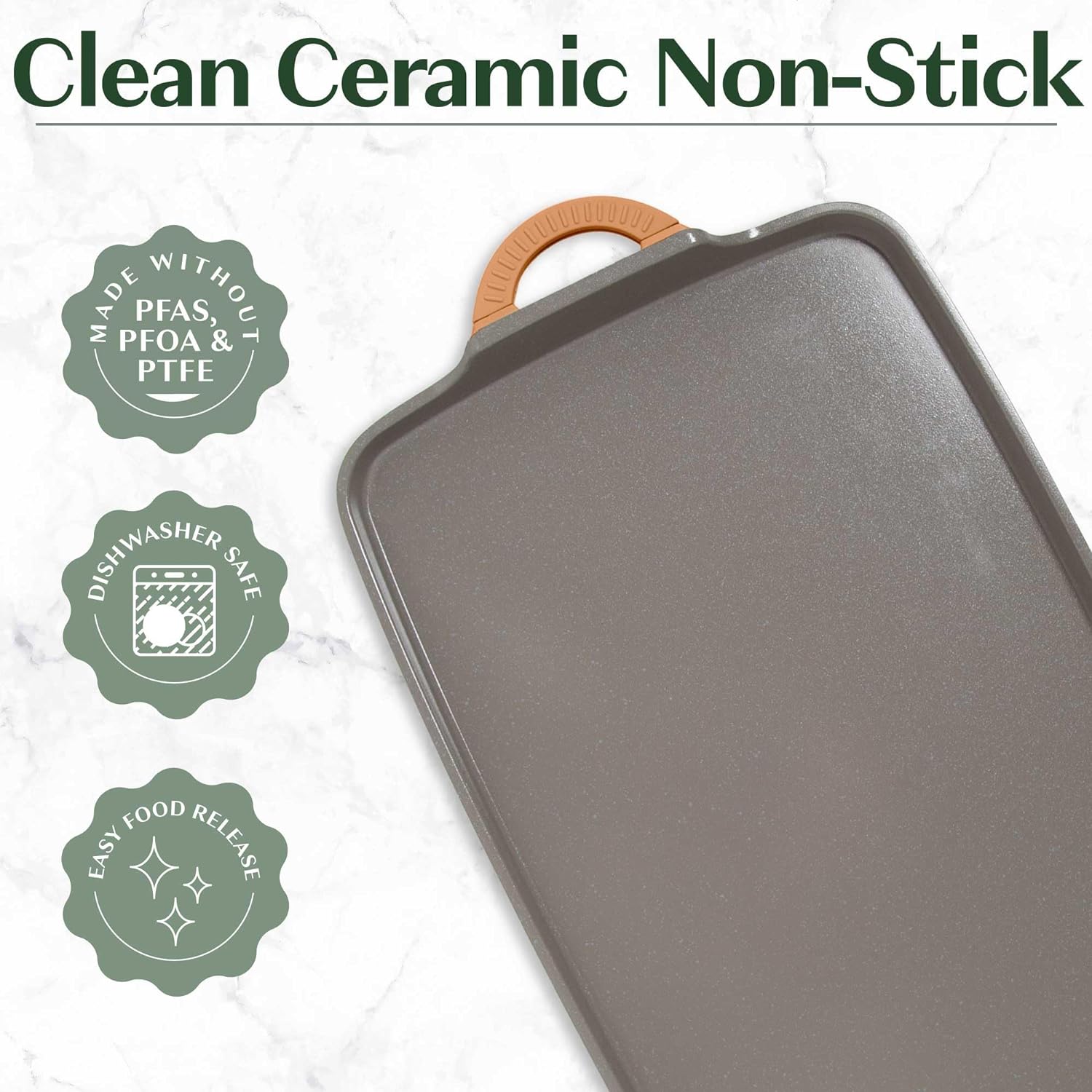 Goodful Double Burner Griddle 18x11" - Gallery 12