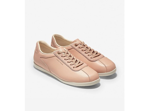 Cole Haan Grandpro Turf Sneaker Women's Shoes Mahogany Rose Leather Size 8