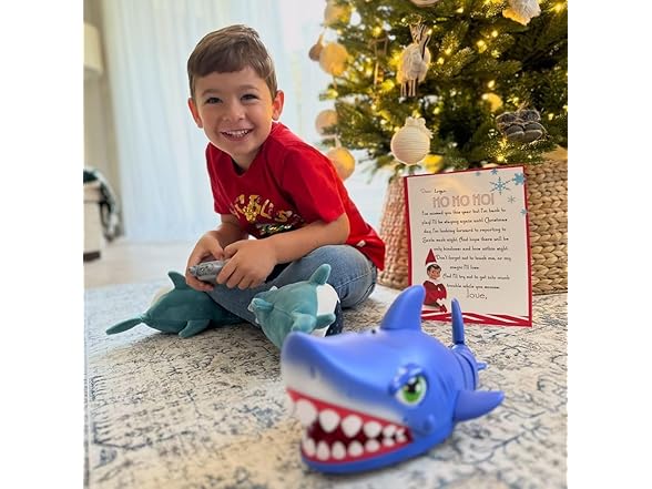 RC Shark Robot Toy w/ Biting & Swimming