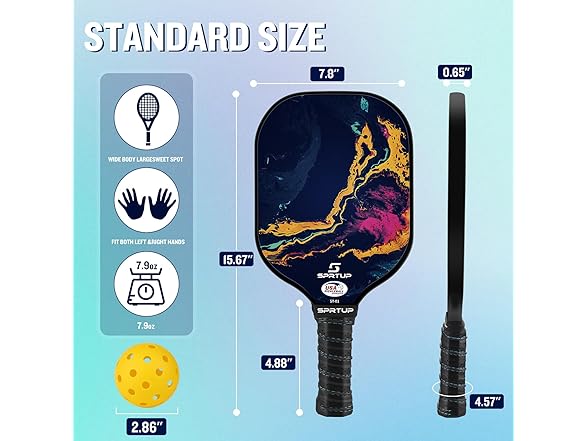 Pickleball Paddle 2-Pack USAPA Approved - Gallery 5