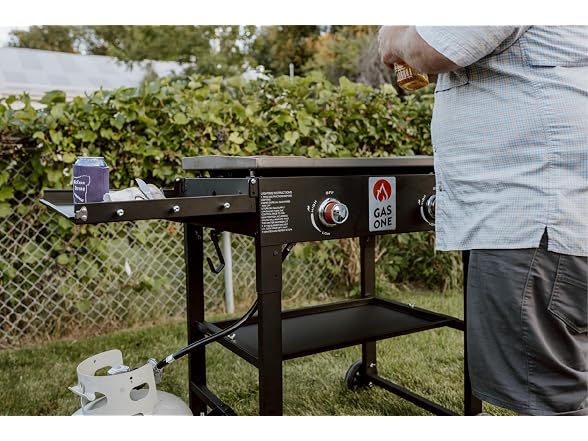 GasOne Foldable Propane Burner Grill