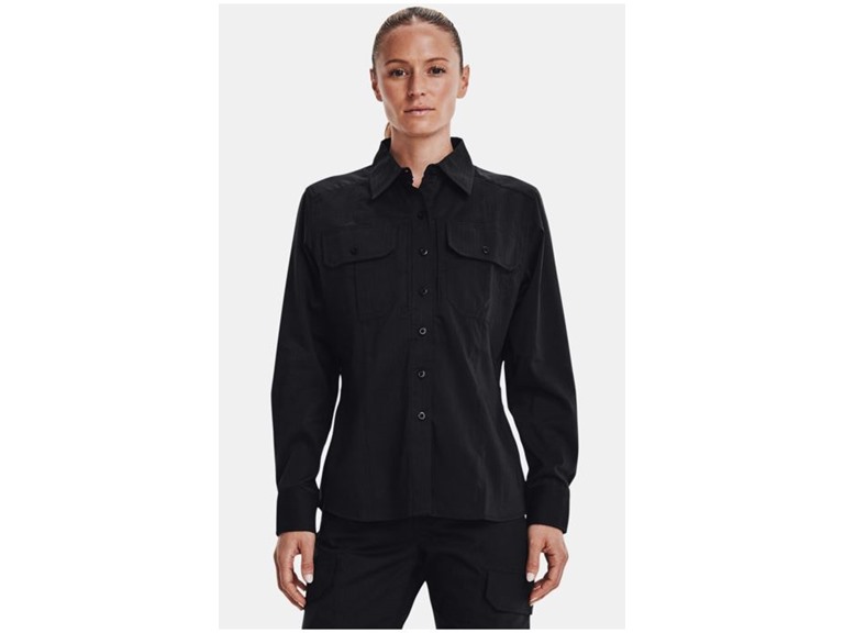 Women's Workwear Long Sleeve Button Down - Gallery 3