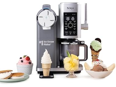 $199.99, Was $349.99, 42% Off! NINJA CREAMi Swirl 13-in-1 Ice Cream Machine dealfomo