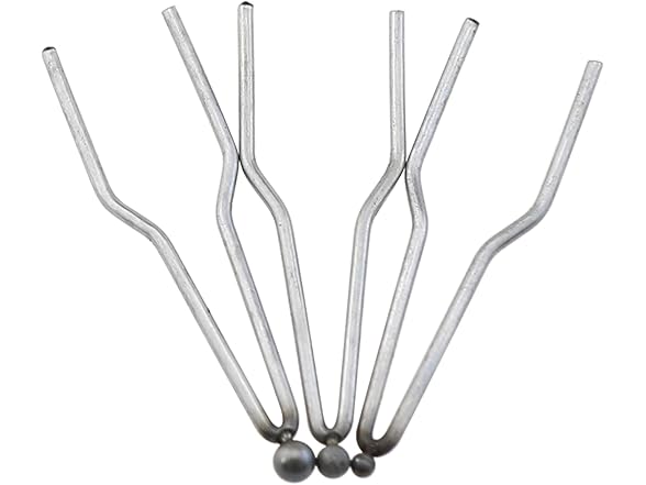 Heyous 6PCS Nickel Chromium Alloy Branding Tips