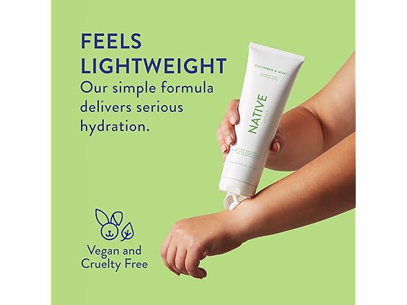 Native Body Lotion Cucumber Mint