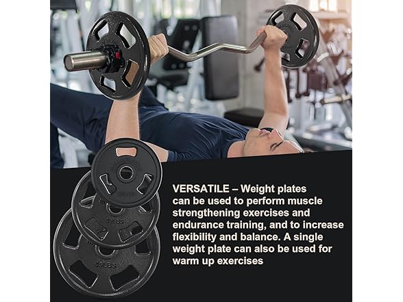 Balelinko Cast Iron Olympic Grip Plate