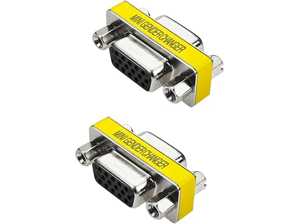 Coupler 15 Pin VGA SVGA Female to Female