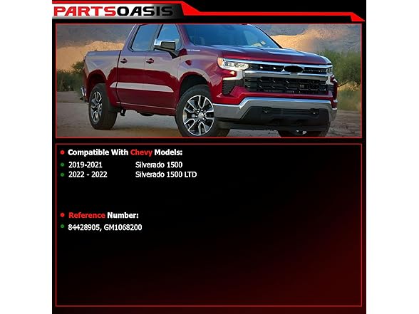 Parts Oasis Front License Plate Bracket
