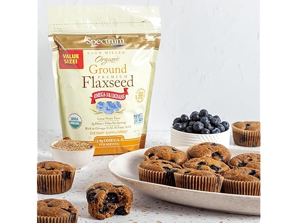 Spectrum Essentials Organic Ground Flaxseed
