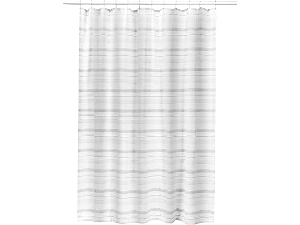 Laura Ashley - Woven Stripe Shower Curt