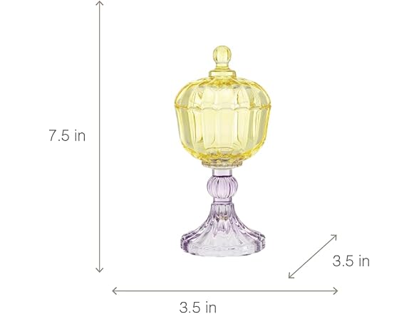 47th & Main Vintage Inspired Glass Jar