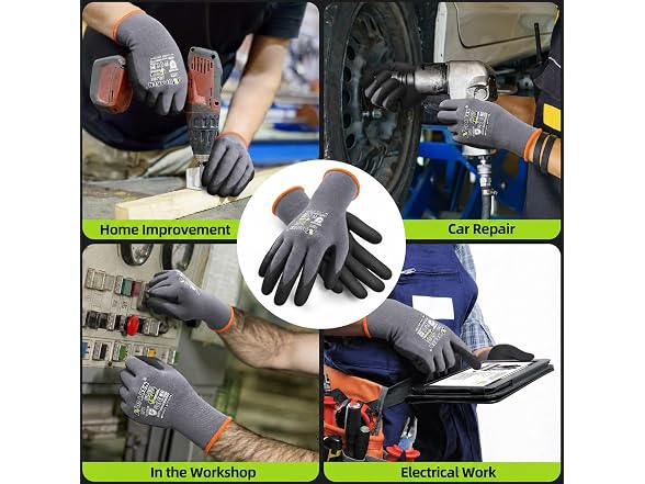Nopaben Safety Work Gloves 12 Pairs