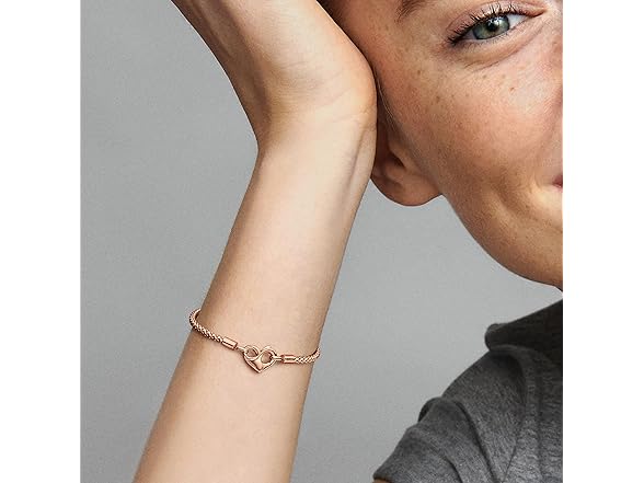 Pandora Moments Studded Chain Bracelet (Open Box)