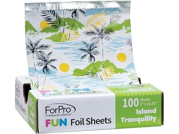 ForPro FUN Island Tranquility 5" Foil Sheets