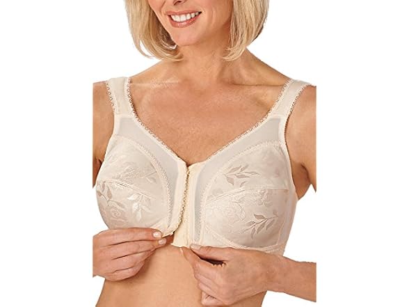 Playtex Women (46D) Hour Wire-Free Front Close Bra