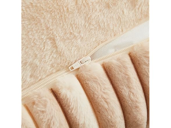 Modern Threads Ribbed Plush Two-Tone Cuddler