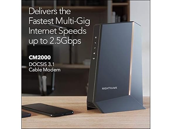 Netgear CM2000-100NAR NETGEAR Nighthawk Multi-Gig Ca