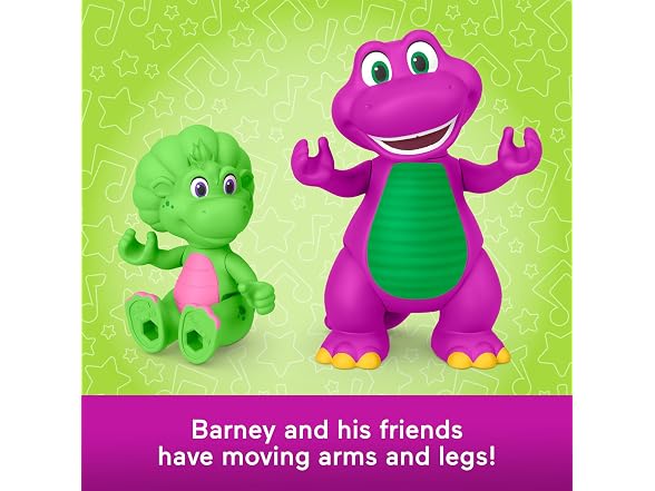 Barney Barney’s World Toddler Toys by Fisher-Pr