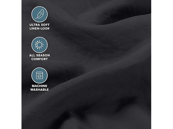 Bare Home Sandwashed Microfiber Sheet Sets