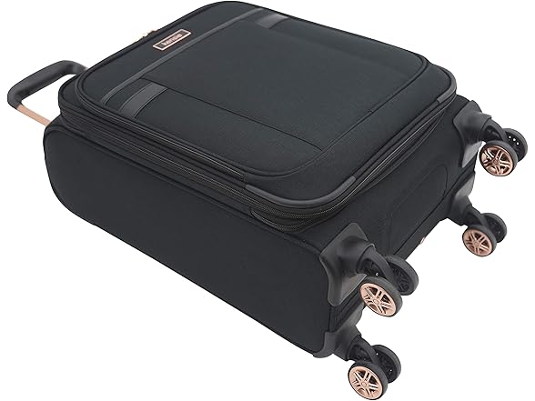 kensie Hudson Softside 3-Piece Spinner Luggage Set