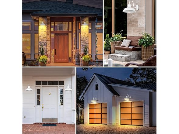 TOBUSA 2-Pack Dusk to Dawn Wall Light