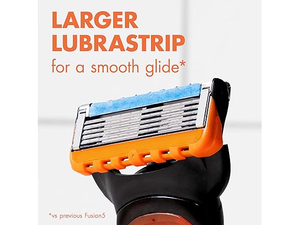 Gillette Fusion5 Razor Refills for Men, 8 Razor Blade Refills