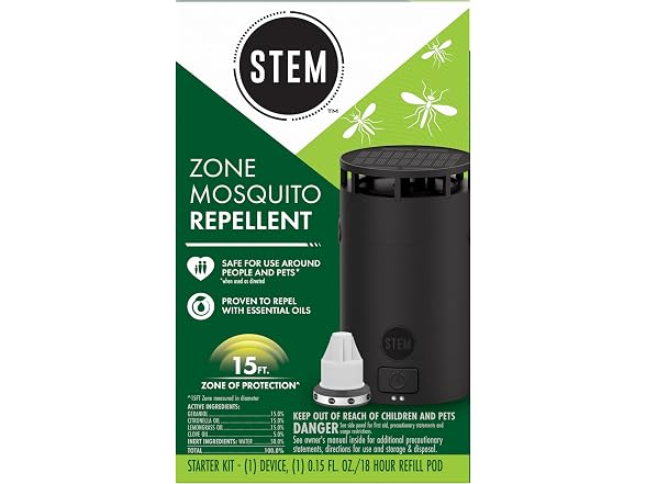 STEM Zone Mosquito Repellent Device