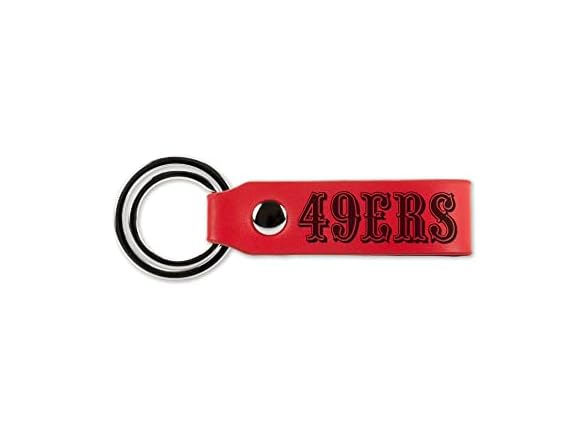 Rico Industries NFL Faux Leather Keychain