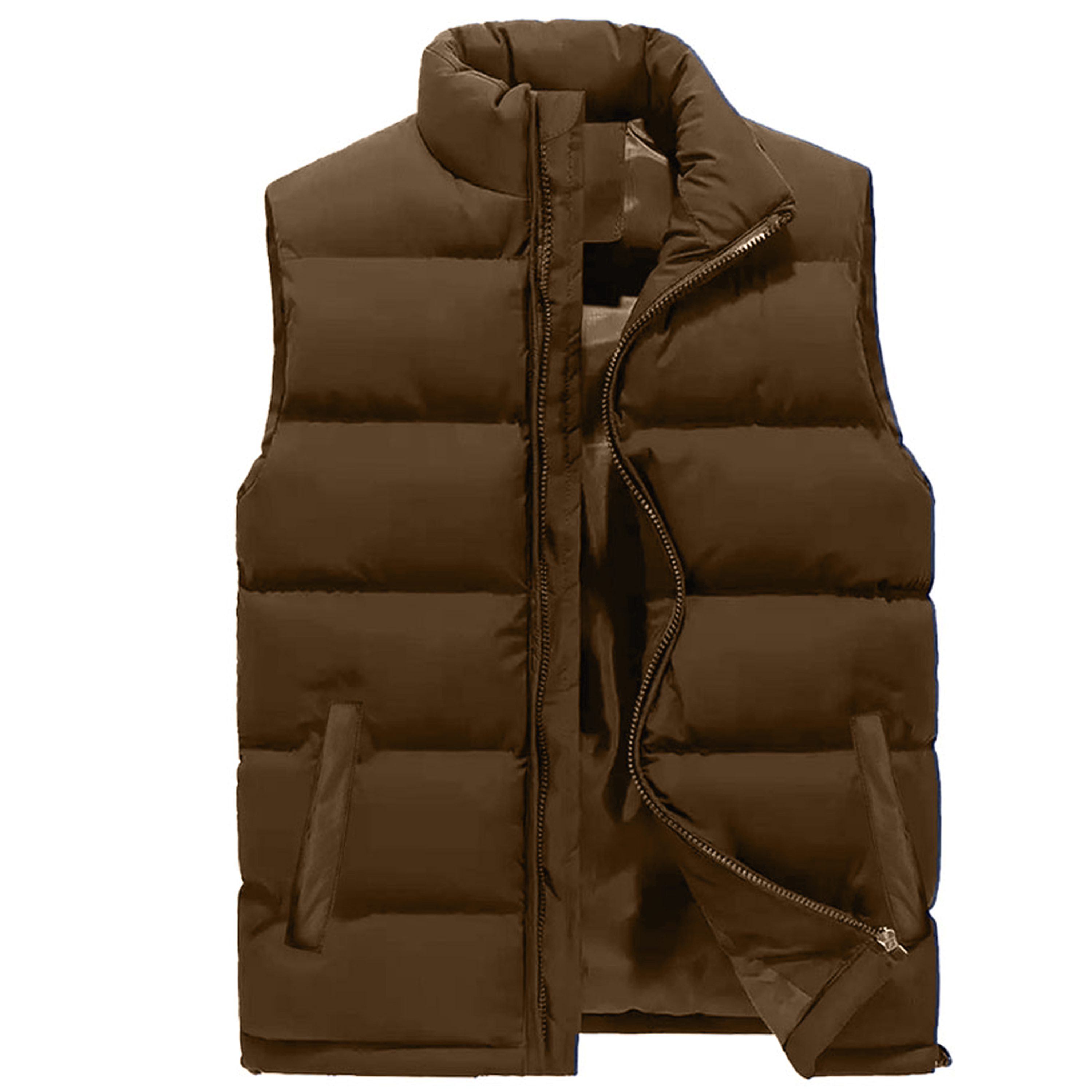 Mens Heavyweight Puffer Bubble Vest - Gallery 30