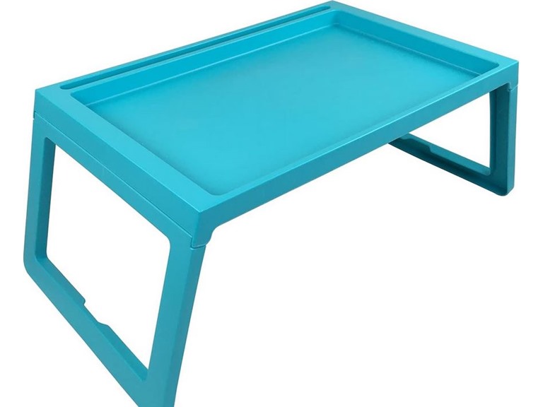 3P Experts 707-Foldable Lap Tray - Blue Portable Folda