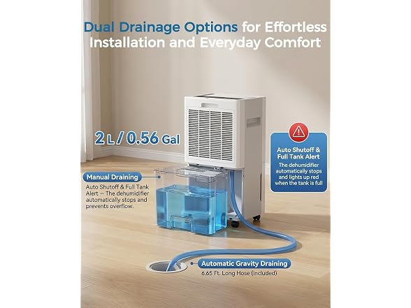 Wpsoert 4000 sq.ft Dehumidifier