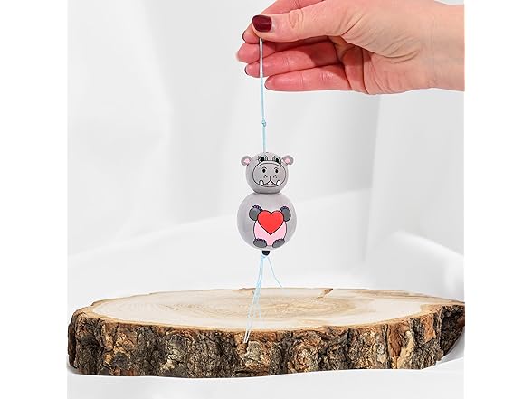 WYN Hippo Good Luck Keychain