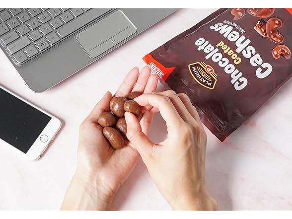 Platinum - Chocolate Coated Cashews, 12-oz.