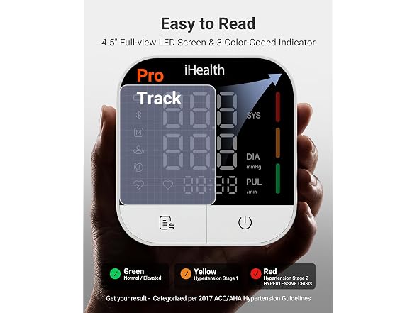 Track Pro Upper Arm Blood Pressure