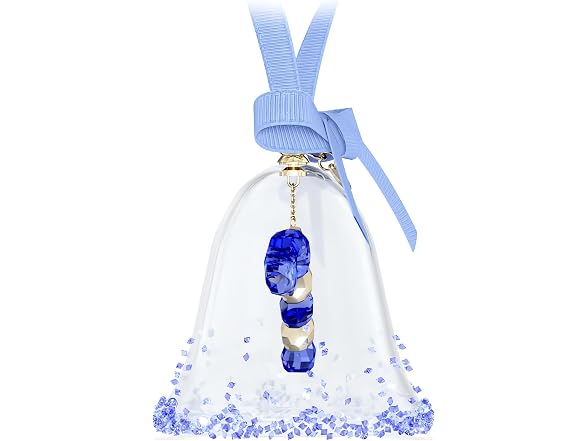 Swarovski Dulcis Bell Ornament Blue