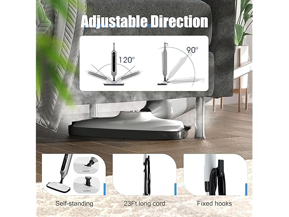 Sapodilla 12 in 1 Steam Mop