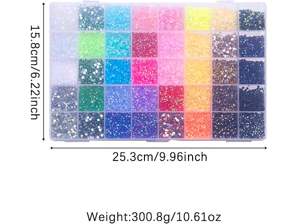 Klimonla Bedazzler Kit with Rhinestones