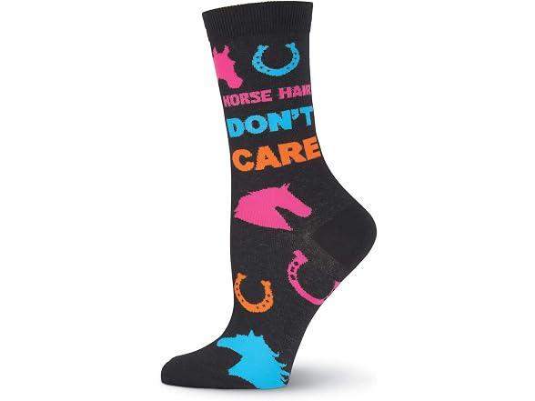 K Bell Women (4 – 10 Medium) K. Bell Horse Socks