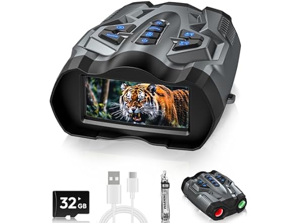 BUSHBINOC 4K Night Vision Binoculars