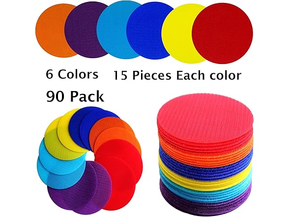 Anitor Carpet Markers 5" for Kids