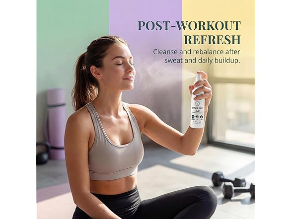 Jusspray Hypochlorous Acid Face and Skin Spray 4oz