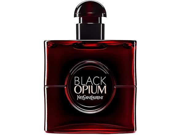 Yves Saint Laurent  Black Opium Eau de Parfum Over Red