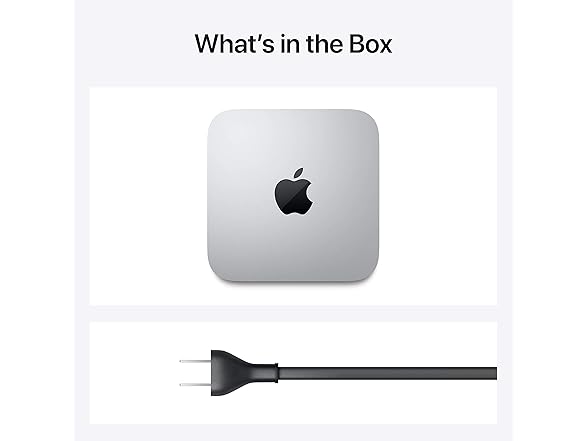 Apple 2020 Mac Mini with Apple M1 Chip, 8GB RAM, 256GB SSD Storage - Silver (Renewed) (Open Box)