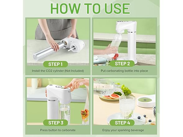 Secura Home Sparkling Water Machine