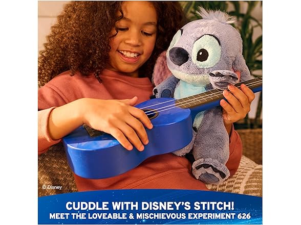 GUND Disney Official Stitch Oh So Snuggly Plush