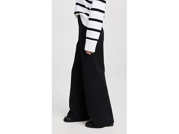 SPANX The Perfect Pant Wide Leg Black Pants