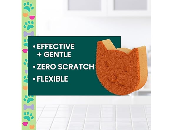 Scotch-Brite Cat Lovers Cleaning Kit 7pc