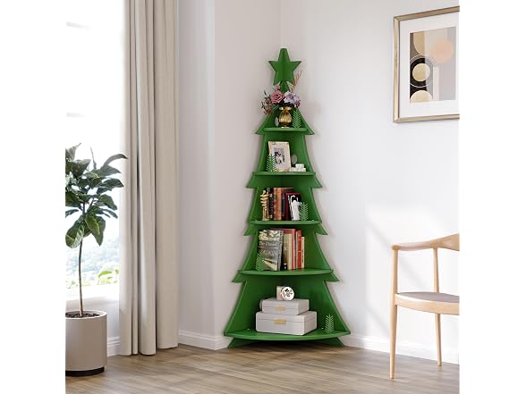 BALANBO BC2173525121109 corner bookshelf (Open Box) - Gallery 3